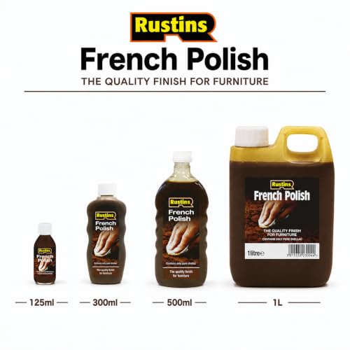 Rustins French Polish Pure Shellac Quality Finish for Furniture 300ml - size: 300ml