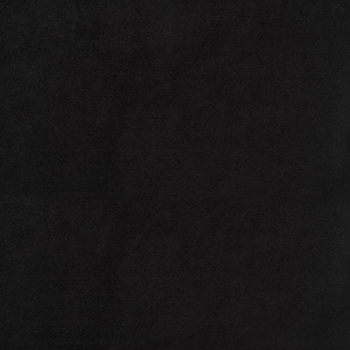 Bella Black Solid Performance Velvet Upholstery By the Yard