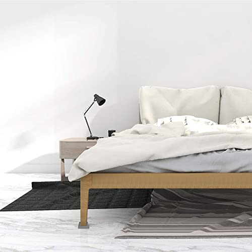 Yelanon Non Slip Furniture Pads for Hardwood Floors - 8 Pcs 3" - color: 8pcs3"square Gray Star