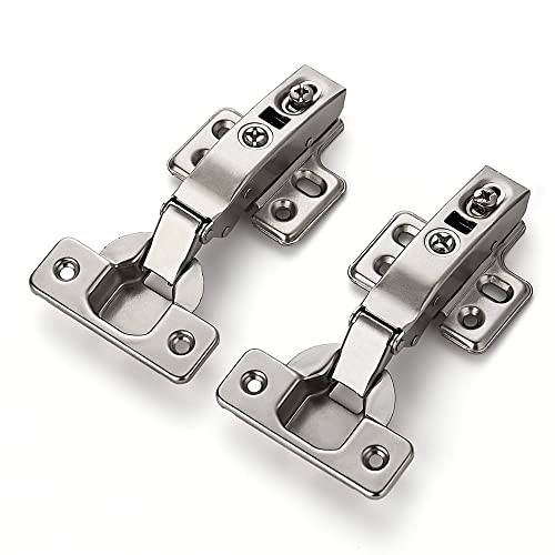 Ravinte European Kitchen Cabinet Hinges, Soft Close, Full Overlay, 4 Pack - size: Full Overlay