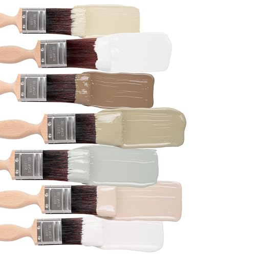 Dixie Belle Silk All-in-One Mineral Paint | Chantilly (16oz) | Warm Off White With Beige Undertones All-in-One Water Based Primer + Topcoat | Durable Furniture Paint | Low Reflective Finish - color: Chantilly, size: 16 Fl Oz (Pack of 1)