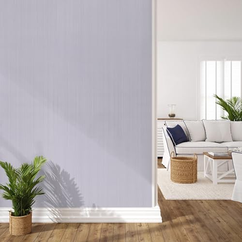 Silver Grasscloth Peel and Stick Wallpaper, A Set of 15.7"x236" Textured Self-Adhesive Waterproof Vinyl Fabric Contact Paper, Wall Paper for Kitchen, Shelf Linen, Bathroom, Bedroom - color: Silver, size: 15.7" x 236"