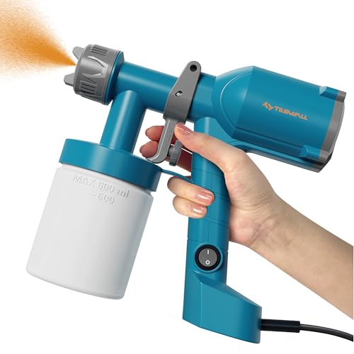 Tilswall Paint Sprayer Dreamer400 Ultra-Light Spray Gun for Painting Blue - color: Dark Blue