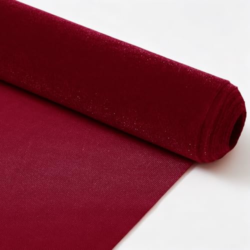 1 Yard Red Velvet Fabric 63 Inch Wide - color: Red, size: 1 Yard