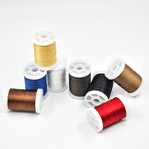 Heavy Duty Upholstery Thread Kit,8 Spools Durable Bonded Nylon,High-Strength & Fade-Resistant,218 Yds/Spool for Sewing Machines,Leather,Denim,DIY Crafts,Common Colors - color: Common Colors