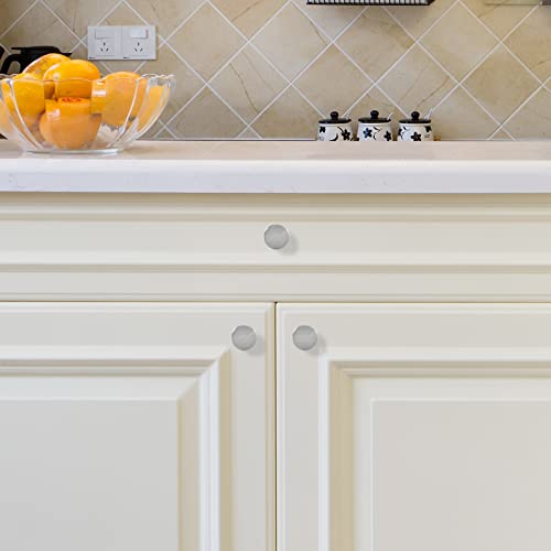 homdiy 10 Pack Brushed Nickel Cabinet Knobs Dresser Knobs - color: Brushed Nickel