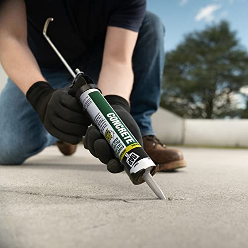DAP Concrete and Mortar Filler and Sealant, Gray, 10.1 Oz (7079818096) (Pack of 12) - size: 10.1 Oz, Pack of 12