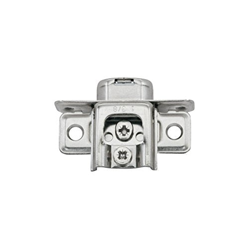 10 Pack Salice 106 Degree Silentia 1-3/8" Overlay Screw On Soft Close Cabinet Hinge with 3 Cam Adjustment CUP3CD9R