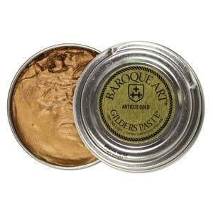Baroque Art Gilders Paste - Highlight Metal, Wood and More! "Antique Gold" 1.5 oz
