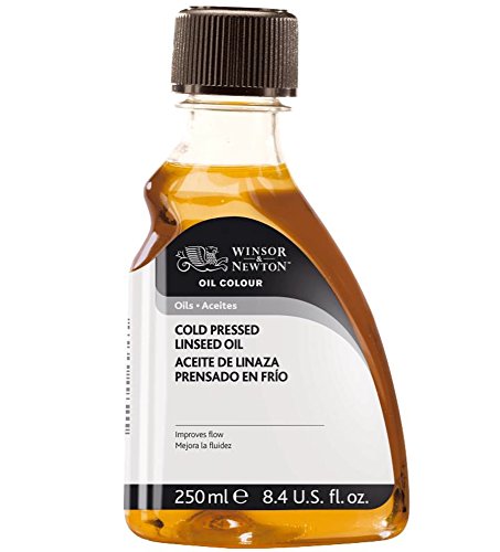 W&N Cold-Pressed Linseed Oil, 250ml Bottle