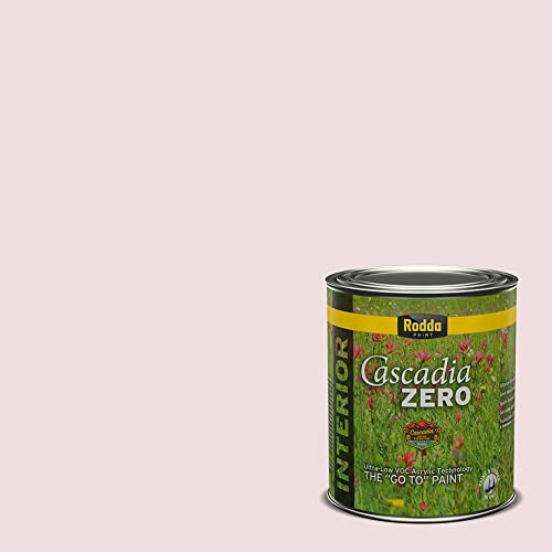 Rodda Paint CASCADIA ZERO Interior Semi-Gloss Paint & Primer in One, Quart, Daring Deception - color: Daring Deception, size: 32 Fl Oz (Pack of 1)