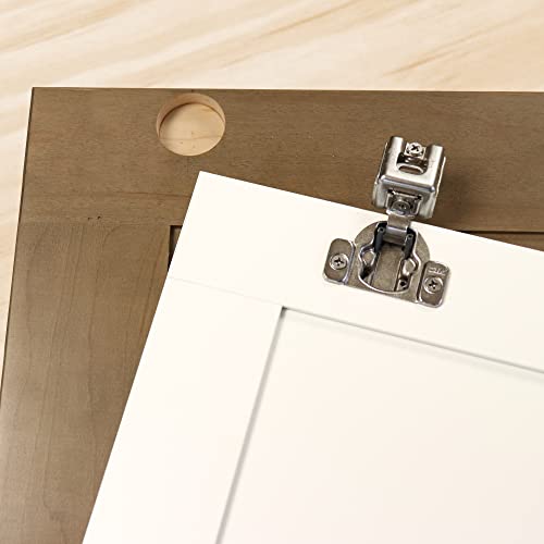 Milescraft 1342 Euro Hinge Jig – Concealed Hinge Jig, Drilling Guide, Drill Guide Jig for Framed and Frameless Cabinets. Metal Drill Guide Produces Perfect Hinge Holes. 35 mm Forstner Bit Included