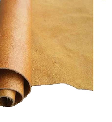 Reed Leather Hides - Cow Skins (8 inches X 11 Inches, Camel) - color: Camel, size: 0.6 Square Foot