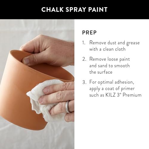 KILZ Magnolia Home by Joanna Gaines Interior/Exterior Spray Paint for Small Projects, Ultra-Matte, Clear Sealer - 12 oz. Aerosol - color: Clear, style: Ultra-matte