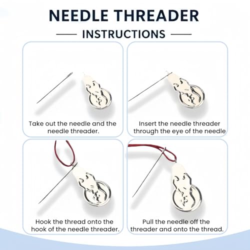 Extra Strong Sewing Thread Plait Kit, 21 Colors-Cut Polyester Threads for Hand Sewing Repair, Portable Travel Mending Kit with Needles & Threader, Compact Emergency Sewing Supplies