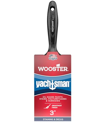 Wooster Z1120-3 Paintbrush, 3-Inch, White