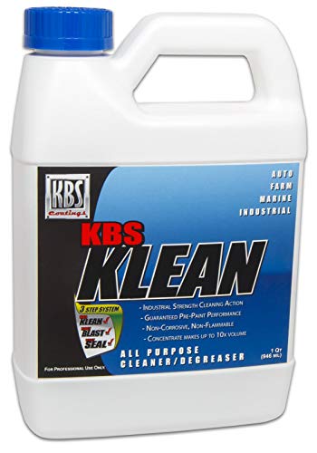 KBS Coatings 2400 KBS Klean - 1 Quart, Water Based Cleaner & Degreaser Concentrate - size: 32 Fl Oz (Pack of 1)