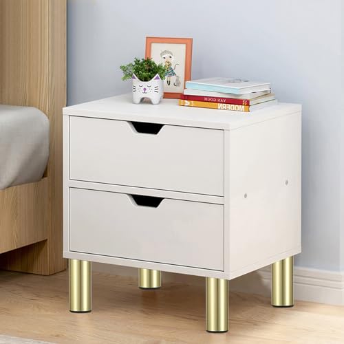 BSTKEY 4Pcs 4 Inch Aluminum Alloy Furniture Cabinet Legs - Adjustable Replacement Legs for Furniture Cabinet Foot Legs Sofa Bed Desk Table Feet Support, Gold - size: 4 Inch