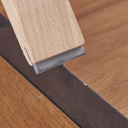 New Cabinet Scraper Cards and Cabinet Scraper Burnisher with 16 Piece Multi-Shaped Scraper Set Suitable for Various Small space and Small-Sized Tasks (HTCSCS17)