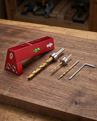 VASTHOME for Blum Undermount Drawer Slides Jig Works with Blum Tandem Drawer Slides 21'' Non-Suspended Drill Guide Jig with Built-in Level, Aluminum Alloy Construction for Stable Fast and Durable Use