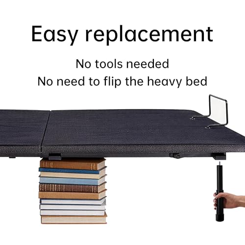 Adjustable Furniture Legs Cabinet Metal Tube risers Height 7 to 11"