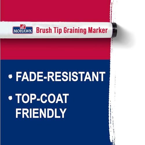 Mohawk Finishing Products Wood Stain Brush Tip Marker, Dark Cherry M265-2001, 1 Count