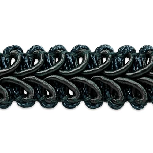 Gimp/Woven Braid Trim by The Yard (Denim) - color: Denim