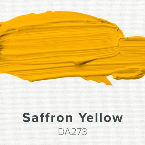 DecoArt DA273-3 Americana Acrylic Paint, 2-Ounce, Saffron Yellow - color: Saffron Yellow, size: 2 Fl Oz (Pack of 1)