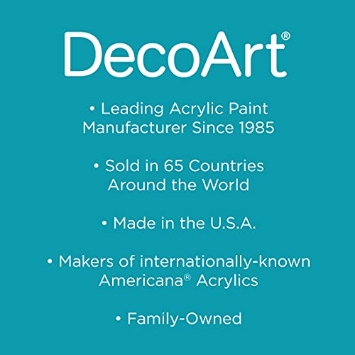 DecoArt Satin Enamels Acrylic Paint, 8 fl. oz Jar, Dark Denim (Pack of 1) - color: Dark Denim