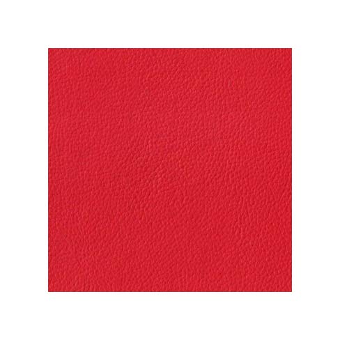 Faux Leather Fabric Calf Atomic red (1 Yard) - color: Atomic Red