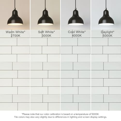 Thicker Design Peel and Stick Backsplash Tile,Self Adhesive Wall Tiles for Kitchen & Bathroom (10 Sheets, White) - color: White With Grey Grout