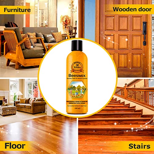 CARGEN Beeswax Furniture Polish - Natural Wood Wax Conditioner 300ML - style: 1 Pack-300ML
