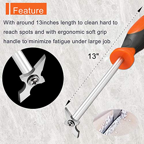 Grout Removal Tool, Caulking Removal Tool, Grout Cleaner, Scraper, Scrubber Brush, Tile Joint Cleaning Brush, Remove Grout or Cleaning for Tile Joints and Seams or Corner