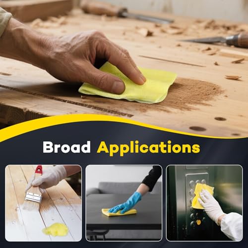 CAREGY 8Pcs Tack Cloth for Removing Dust from Woodworking - size: 8PACK