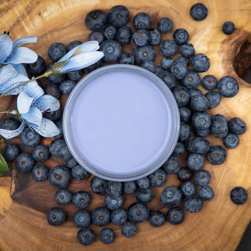 Dixie Belle Paint Company Chalk Mineral Paint - Blueberry (4oz) - color: Blueberry, size: 4 Fl Oz (Pack of 1)