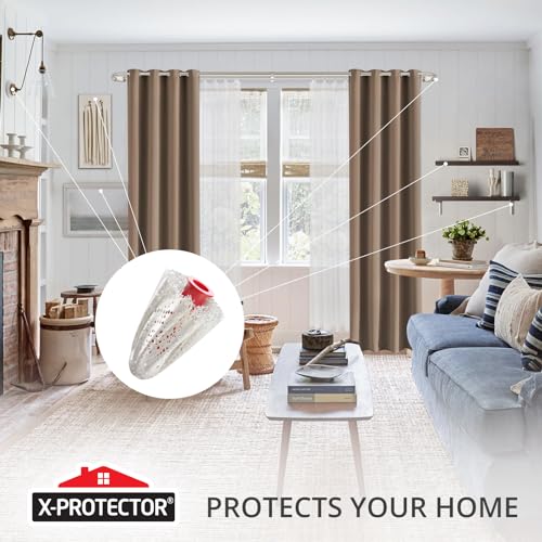 X-Protector Patches for Anchors - 20 PCS Set of 2 Sizes Plaster Wall Anchor - size: 10 PCS Big + 10 PCS Standard Sizes