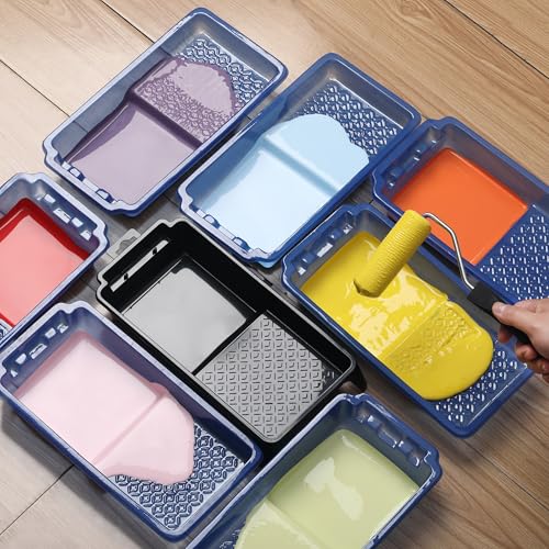 Bates- 4 Inch Paint Tray Set, 12 pcs, 1x 4 Inch Paint Roller Tray