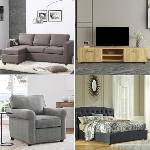 OwnMy 4PCS 3 Inch Plastic Sofa Couch Legs Screw-in Plastic Furniture Legs - size: 3 Inch