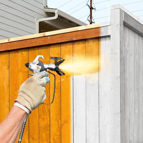 Baotree High-Pressure Electric Airless Paint Sprayer, Thinning-Free - color: Green