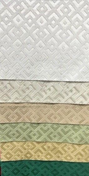 Gate White Brocade Velvet Fabric, Ideal Embossed Material for Upholstery Coaches and Chairs, Drapery, Pillows, Slipcovers, Tablecloths, Sewing, DIY, Etc - Sample/Swatch - color: White, size: Sample 3x3 Inch
