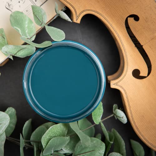 Dixie Belle Paint Company Chalk Mineral Paint - Antebellum Blue (4oz) - color: Antebellum Blue, size: 4 Fl Oz (Pack of 1)
