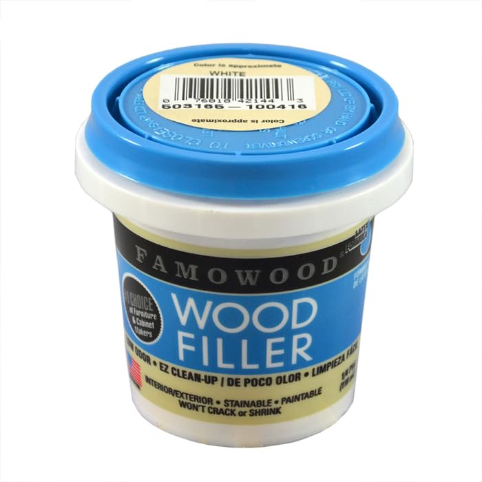 12-Pack of 1/4 pt Eclectic 40042148 White Pine Famowood Water-Based Latex Wood Filler