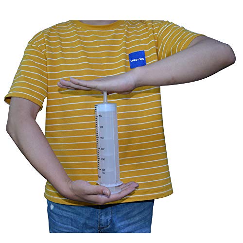 300ml Kitchen Syringe - Large Volume Plastic Syringe With Needle for Dispensing and Glue (300cc) - size: 300ml