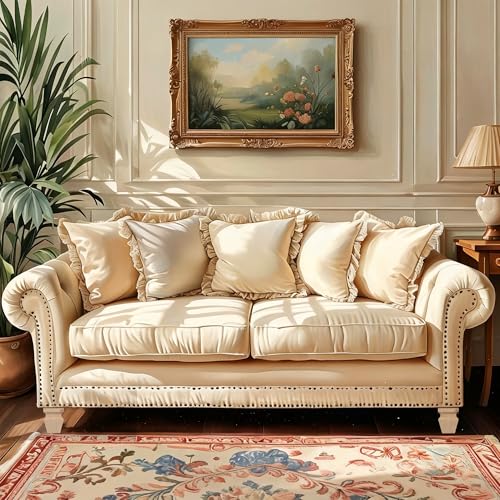 3.94in Solid Wood Furniture Legs, 4 Pack Unfinished Feet