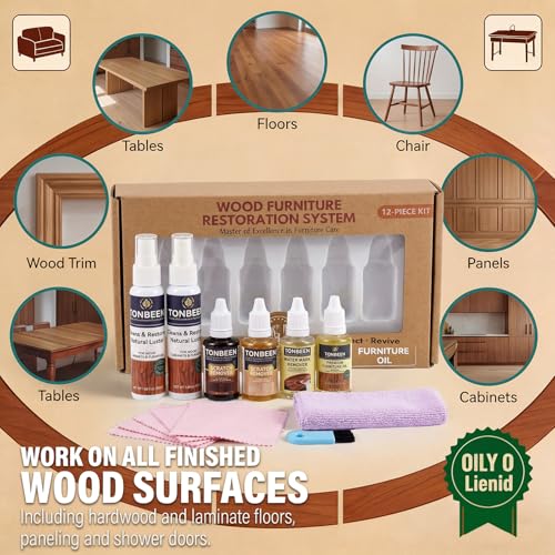 Wood Furniture & Floor Scratch Remover Repair Kit -12 PCS - Eraser Scratch - size: 1 SET