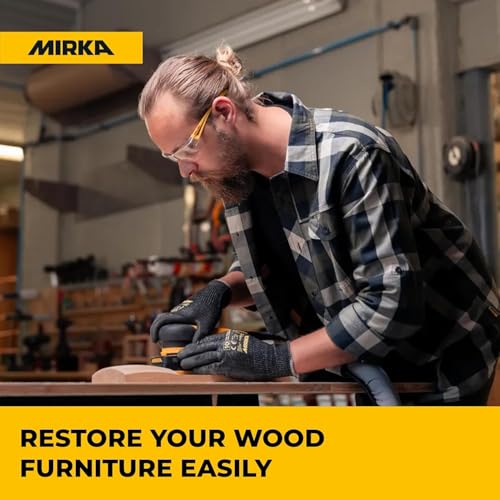 Mirka Ultimax Ligno 3x4 in 240 Grit Wood Sanding Sheets Hook & Loop 50 Pack - size: Grit 240