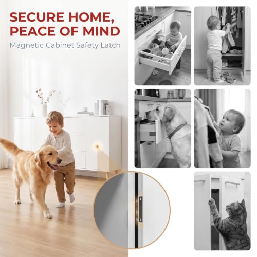 3 Pack Door Magnetic Catch, 30 Lb Heavy Duty Cabinet Magnets Screw in