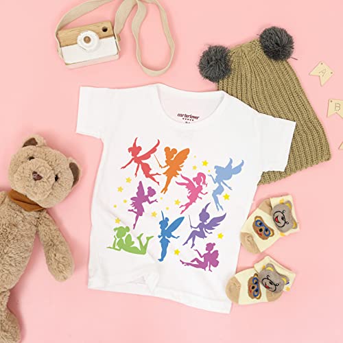 FINGERINSPIRE Little Fairy Drawing Painting Stencils Template 11.8x11.8inch - color: Little fairy