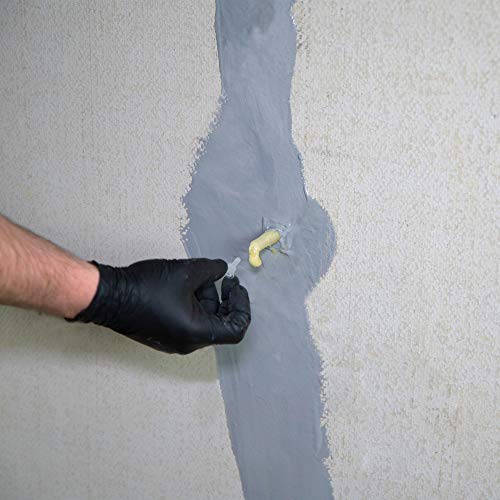 DRICORE PRO Concrete Repair Crack Injection Expanding Foam (Step Two) | Polyurethane for Sealing Indoor & Outdoor Cracking in Home, Wall, Basement | Moisture Tolerant, Flows into Small Pits