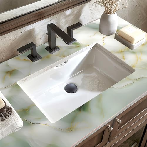 Marble Wallpaper Peel and Stick Self Adhesive Contact Paper Waterproof Vinyl Wrap Cover Furniture Sticker for Kitchen Countertops Cabinets Table Desk 39.37 x 23.62 in (Light Green) - color: Green